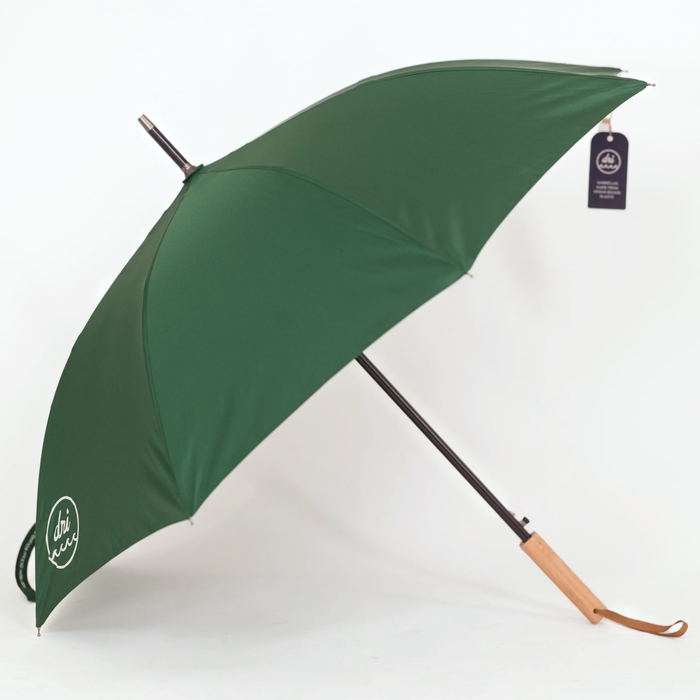 Marine Green Sea-Cycled Umbrella