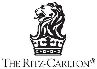 Ritz-Carlton logo with a lion and crown on a transparent background